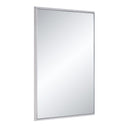 Renwil Dapia 36" H x 24" W Wall Mirror - Grey
