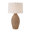 Everren Santal 30" Height Table Lamp - Natural With Black Wash