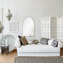 Renwil Natasha 42" Tall Irregular Wall Mirror - Grey