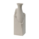 Renwil Adonia Indoor Porcelain Ceramic Vases - Te xtured Cream