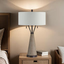 Everren Lourdes 29.25" Height Table Lamp - Cream Wash