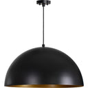 Renwil Sina 13.5" Length Ceiling Fixture - Matte Black And Gold