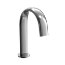 TOTO Gooseneck AC Powered 0.5 GPM Touchless Bathroom Faucet with Thermostatic Mixing Valve - 20 Second Continuous Flow